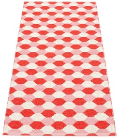 Passatoia da interno/esterno rossa 70x160 cm Dana Coral – Pappelina