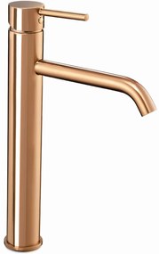 Rubinetto da lavabo Rea Lungo Copper High