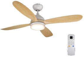 Ventilatore da soffitto Calpe marrone, ø 122 cm INSPIRE