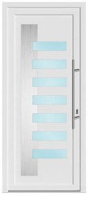 Portoncino d'ingresso 20022 bianco L 90 x H 210 cm apertura sinistra