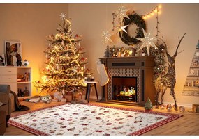 Tappeto rosso natalizio in cotone 160x230 cm Toy's Delight Red Christmas - Villeroy&amp;Boch