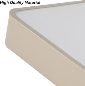 Brilagi - Plafoniera da soffitto LED POOL 48W/230V 3000/4500/6000K 50x50 cm beige