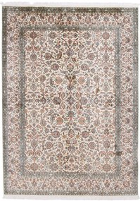 Cashmere Silk Tappeto 160 x 220 Beige (Indian) Annodato A Mano