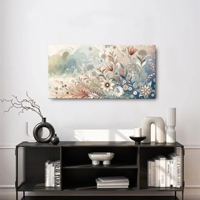 Quadro su tela – Composizione floreale stilizzata