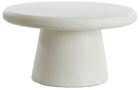 Tavolino rotondo bianco ø 70 cm Kulona - Light &amp; Living