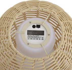 Lampada da tavolo da esterno Beige 30 cm incl. LED ricaricabile con USB-C IP44 - Oli
