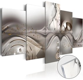 Quadri su vetro acrilico  Majesty of the Symmetry [Glass]  Colore Marrone, Dimensioni e Misure 100x50