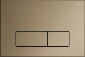 Mexen Fenix 13 pulsante di scarico Slim, oro champagne - 601304