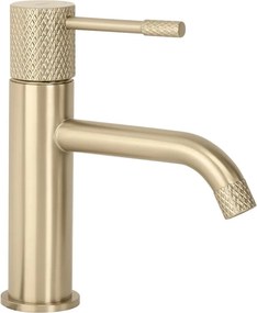 Rubinetto da lavabo Rea Venti Brush Gold Low