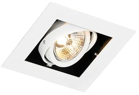 Faretto da incasso moderno bianco orientabile - Oneon 70