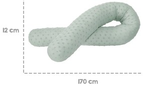 Cuscino verde per l'allattamento Lil Planet - Roba