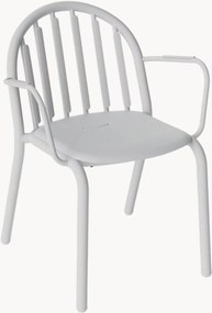Sedia da giardino con braccioli impilabile Fred's