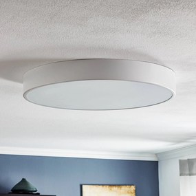 TEMAR LIGHTING Plafoniera Cleo, Ø 60 cm, IP20, bianco, metallo, E27