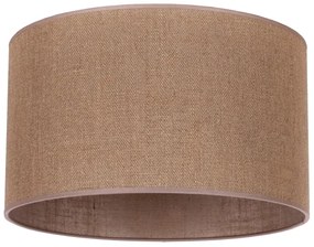 Duolla - Paralume universale ROLLER E27 Ø 50 cm marrone