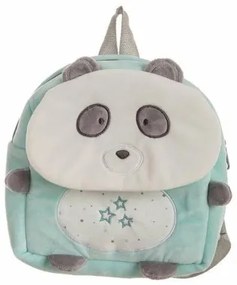 Zaino per Bambini Panda 26 x 22 cm Azzurro