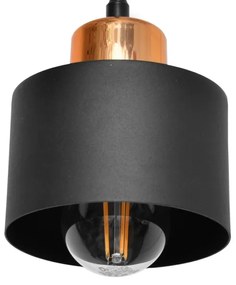 Lampadario a sospensione con filo EDISON 1xE27/15W/230V