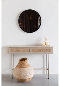 Tavolo consolle beige 40x120 cm Amaya – White Label