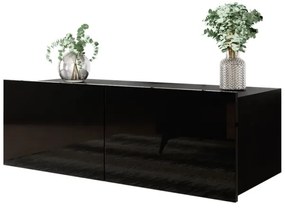 Armadio a muro CALABRINI 34x105 cm nero