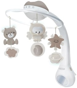 Infantino - Giostrina per culla con melodia 3in1 3xAAA marrone
