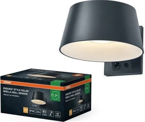 Osram - Lampada solare da parete ENDURA STYLE LED/10,1W/4,2V 2000 mAh IP54 antracite