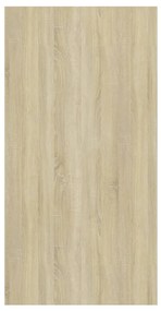 Armadietto da parete per tv rovere sonoma 37x37x72cm truciolato