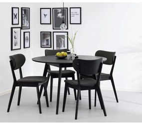 Tavolo da pranzo nero , ∅ 115 cm YuRAi - Rowico
