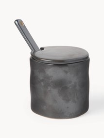 Set barattolo con cucchiaio da portata Flow 3 pz