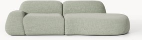 Chaise componibile 3 posti in bouclé Wolke
