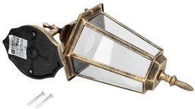 Applique da esterno  1xE27/60W/230V IP44 dorata