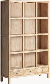 Libreria in legno di olmo Brecey