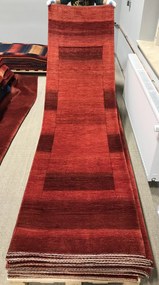 Loribaft Tappeto persiano 80 x 280 Rosso (Iran) Annodato A Mano