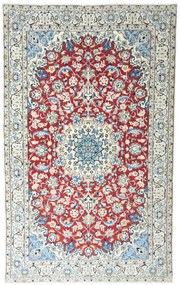 Nain Tappeto persiano 210x130 Rosso (Iran) Annodato A Mano