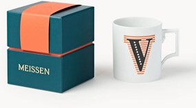 Westwing x MEISSEN, Tazza fatta a mano con motivo decorativo Initials
