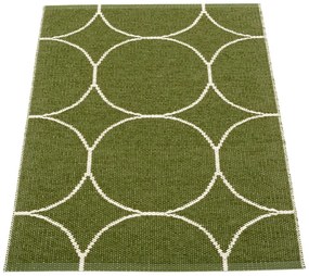 Tappeto da interno/esterno verde scuro 70x100 cm Boo Dark Olive – Pappelina