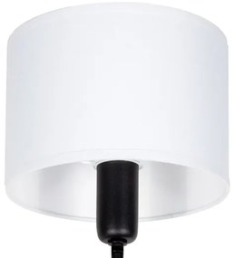 Lampada da parete MADELA 1xE14/40W/230V bianco/nero
