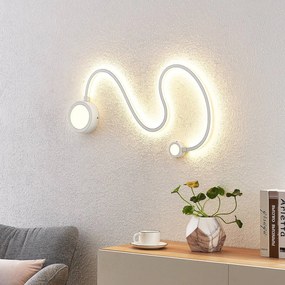 Lindby Rion Applique a LED, bianco