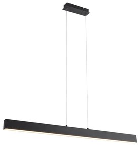 Lampada a sospensione nera con LED dimmerabile a 3 livelli 2700-4000K - Keane