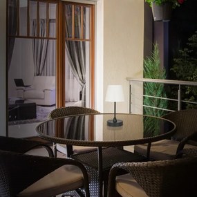 Brilo - Lampada LED esterna dimmerabile ricaricabile 3W 5V IP44 2000mAh