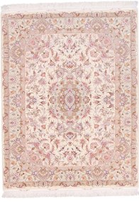 Tabriz Tappeto persiano 150x200 Beige (Iran) Annodato A Mano