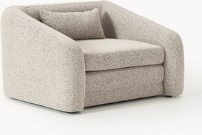 Poltrona letto in bouclé Eliot