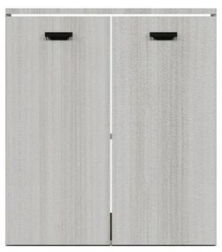 Mobile da bagno sotto lavabo COLAVENE Alaqua beige opaco L 70 x H 78 x P 50 cm 2 ante, lavabo non incluso