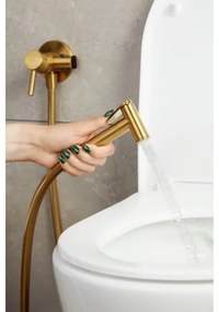 KFA Armatura 5039-512-31 - Rubinetto per bidet con doccia da incasso MOZA oro