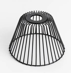 Brilagi - Lampadario LED a sospensione su cavo CERIA WIRE 1xE27/40W/230V Ø 21 cm nero