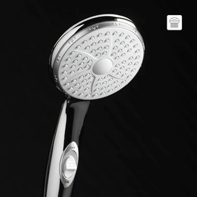 Soffione con tubo flessibile ø 10 cm Hydro - douceur d'intérieur