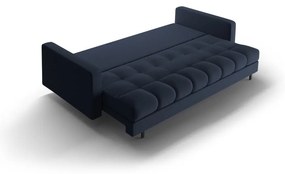 Divano blu scuro allungabile/con contenitore 222 cm Bali – Cosmopolitan Design