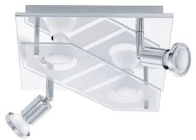 Eglo 75379 - Faretto LED RGBW dimmerabile CABO-C 4xGU10/4W/230V + DO