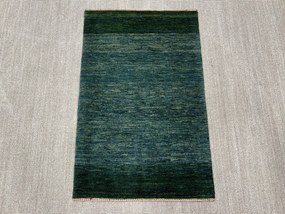Loribaft Tappeto 90x120 Verde (Iran) Annodato A Mano