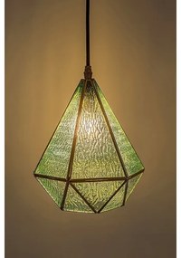 Rabalux 72244 - Lampadario a sospensione con filo NORAH 1xE14/40W/230V blu/oro