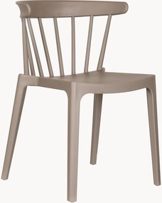 Set di 2 sedie da giardino impilabili Bliss