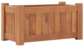 Letto Rialzato 50x25x25 cm in Legno Massello di Teak